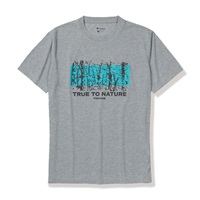 CシールドウッドティーS/S (Men's)(グレー-S)