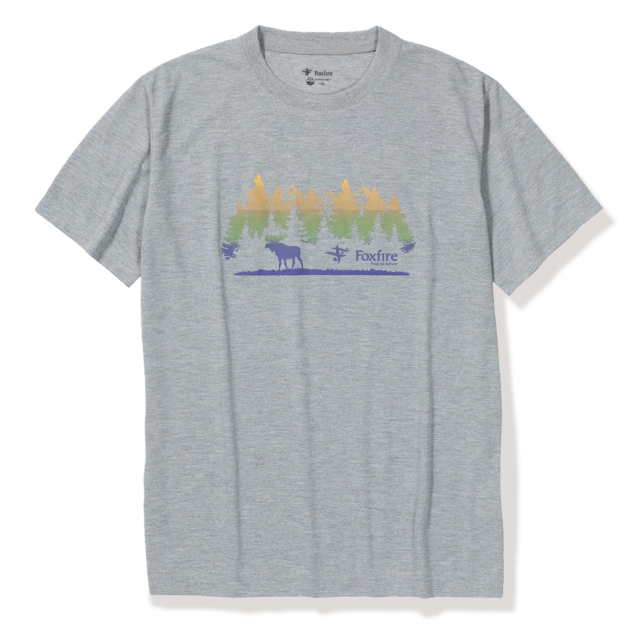 CシールドディアティーS/S (Men's)(グレー-S)