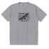CシールドイーグルティーS/S (Men's)(グレー-S)