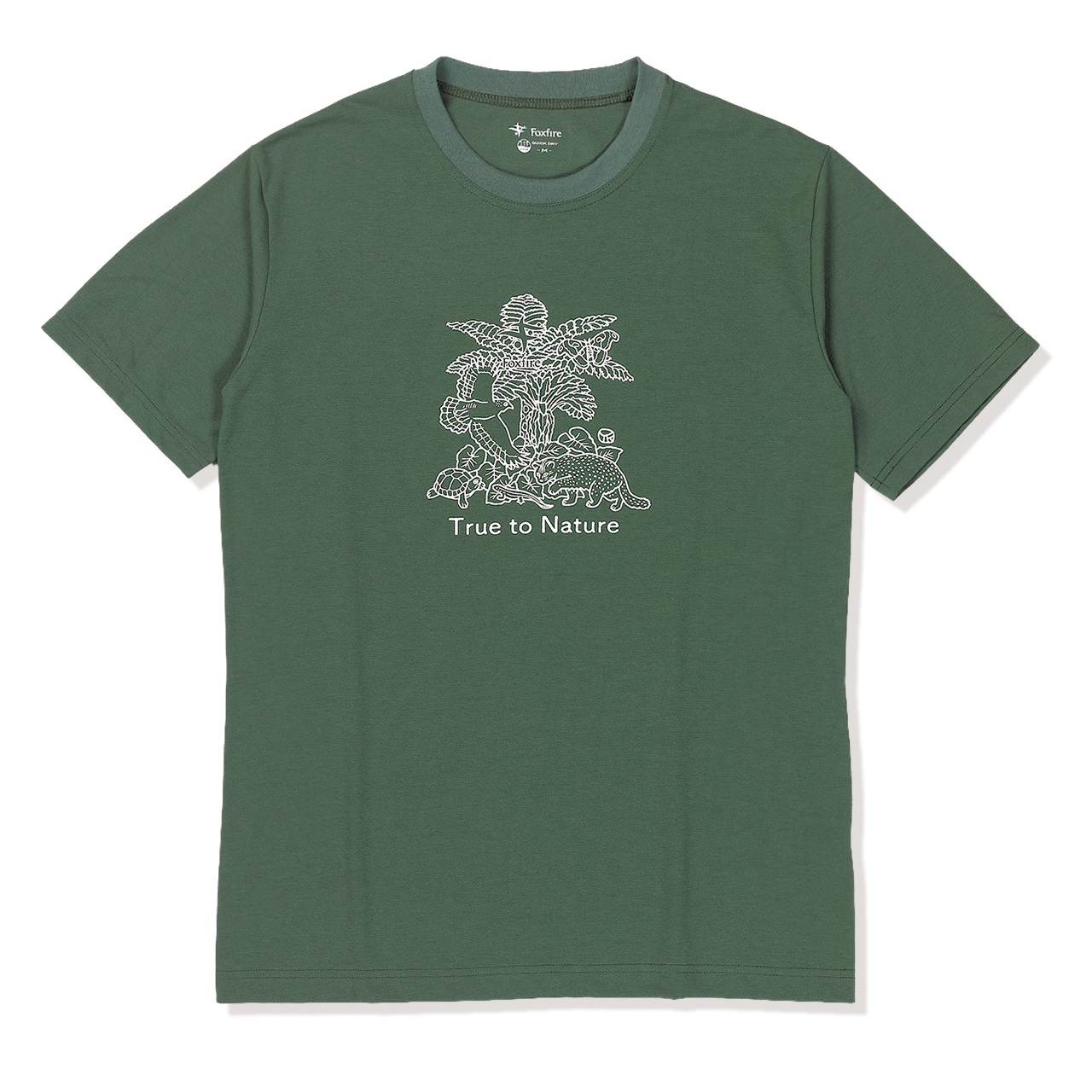 CシールドアイランドティーS/S (Men's)(アッシュグリーン-S)