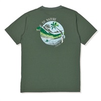 CシールドマングローブティーS/S (Men's)(アッシュグリーン-S)