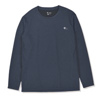 マイクログリッドウールクルー (Men's)(インクブルー-S)