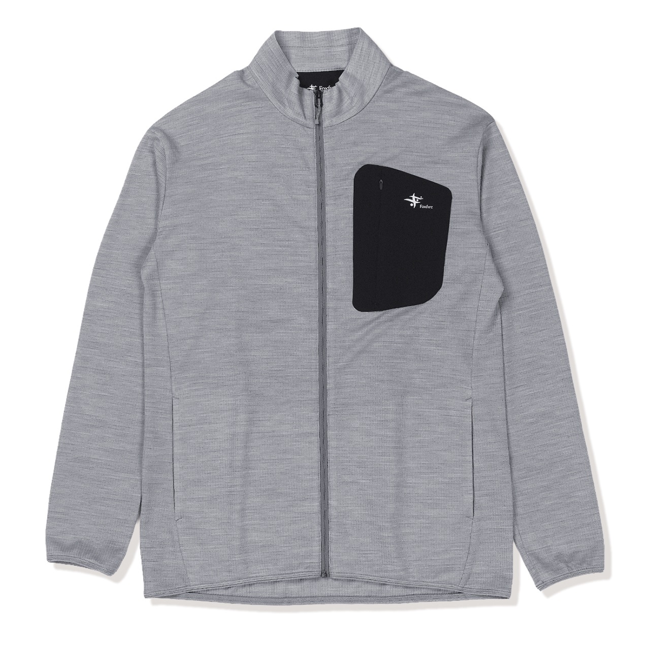 マイクログリッドウールフルジップ (Unisex) | Foxfire ブランド公式