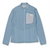マイクログリッドウールフルジップ (Unisex)(ライトブルー-WM)