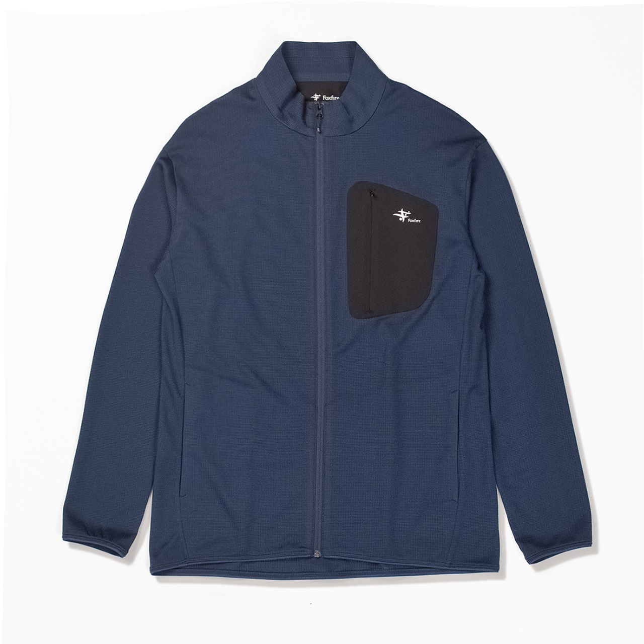 マイクログリッドウールフルジップ (Unisex) | Foxfire ブランド公式