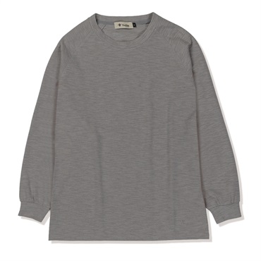 スラブリブラグランクルー (Men's)(グレー-S)