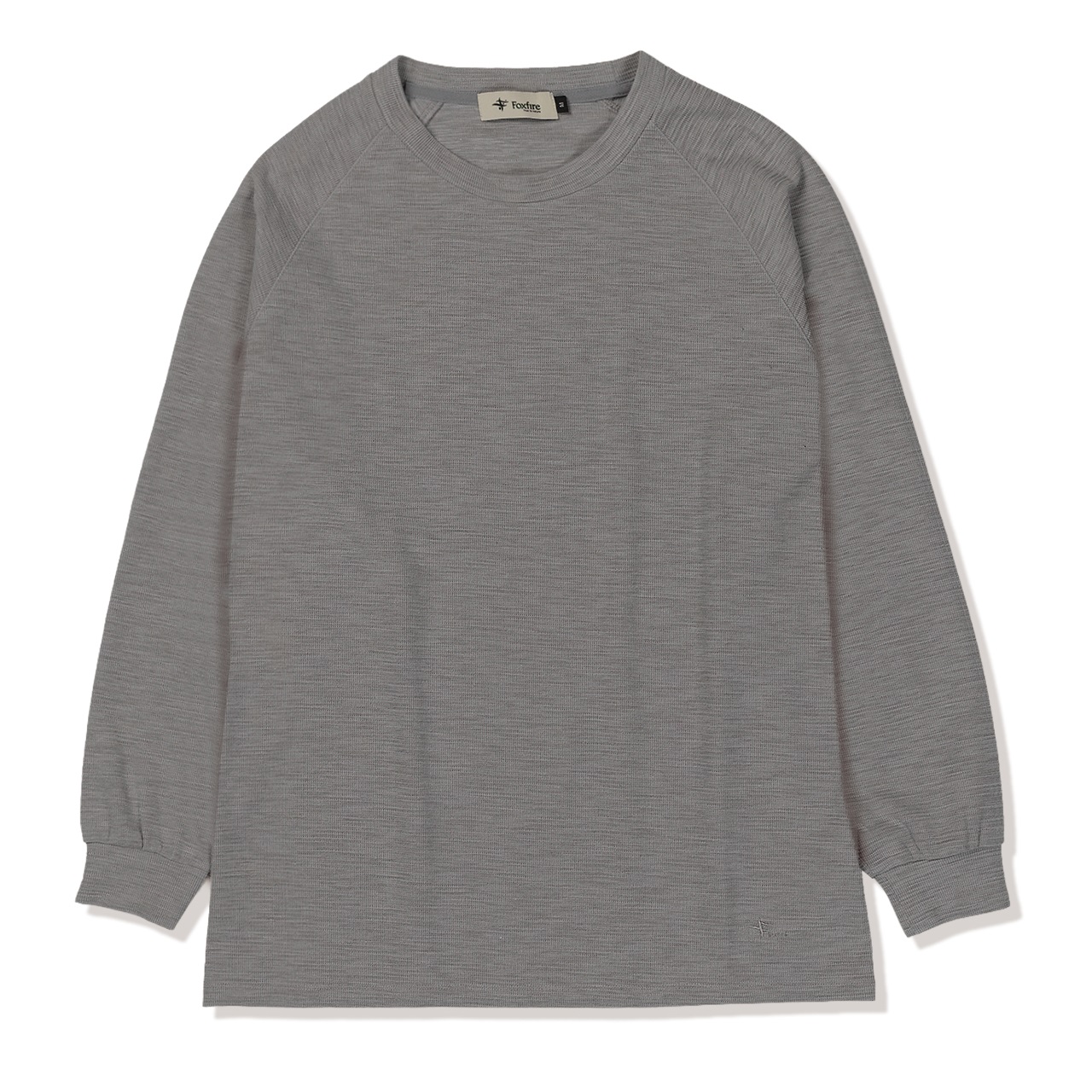スラブリブラグランクルー (Men's)(グレー-S)
