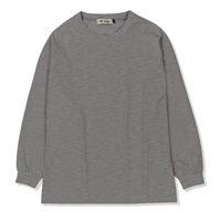 スラブリブラグランクルー (Men's)(グレー-S)