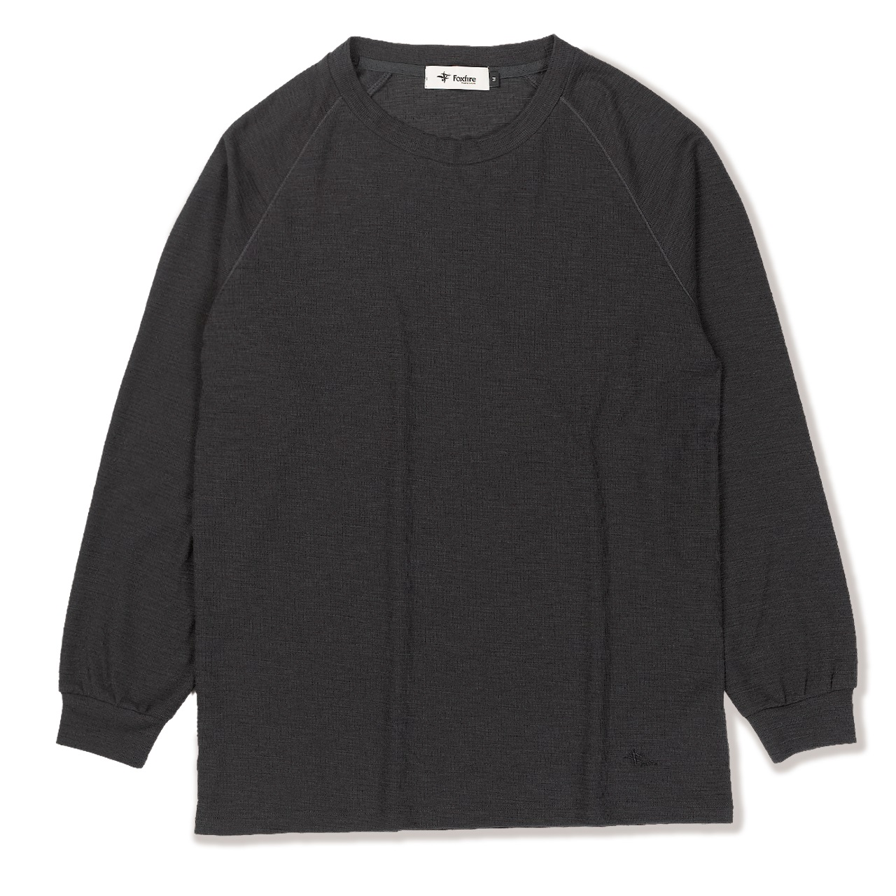スラブリブラグランクルー (Men's)(カーボンブラック-S)