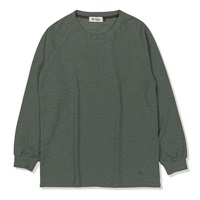 スラブリブラグランクルー (Men's)(アッシュグリーン-S)