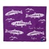 山女魚ハンカチ(パープル)