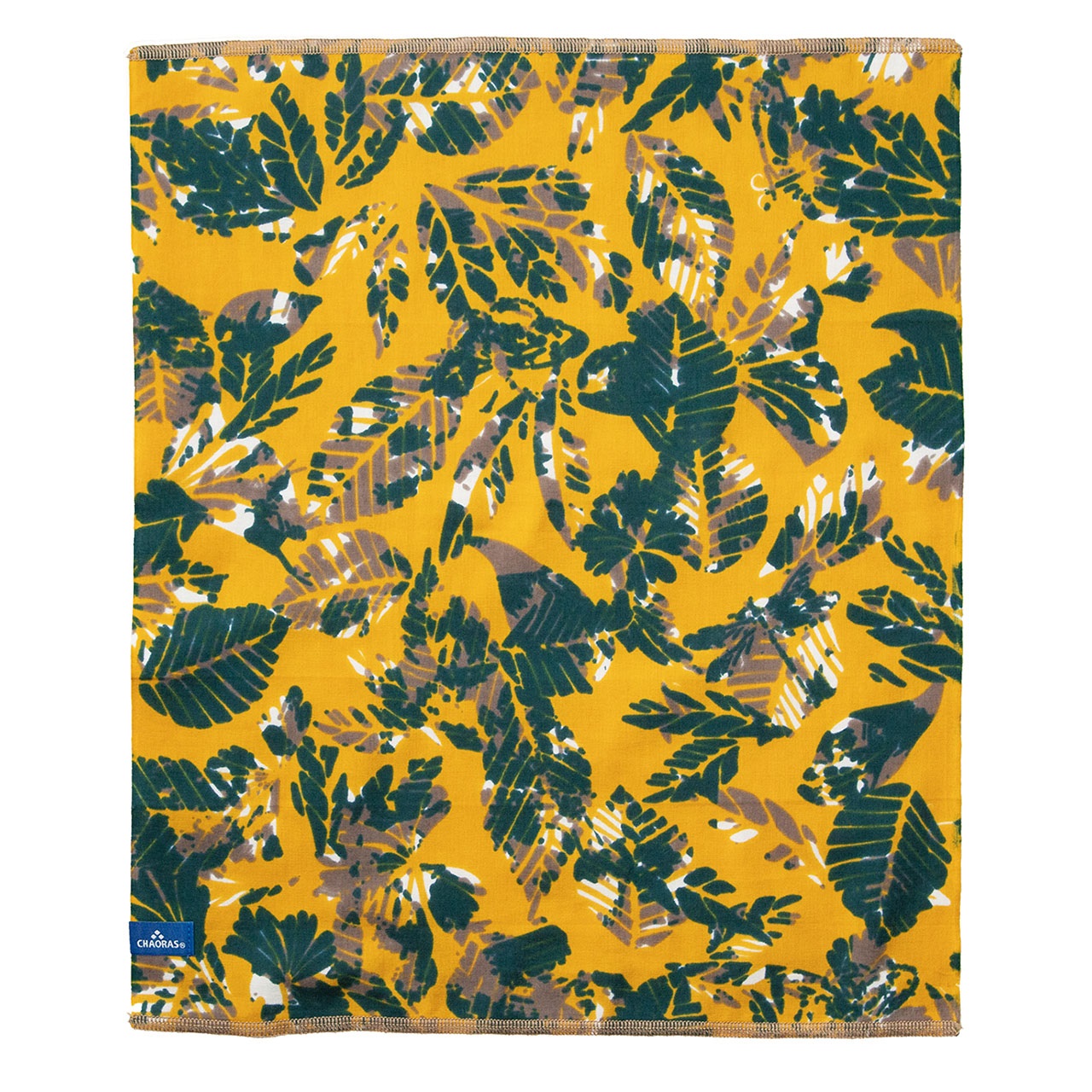 ボタニカルハンカチ(オレンジ)