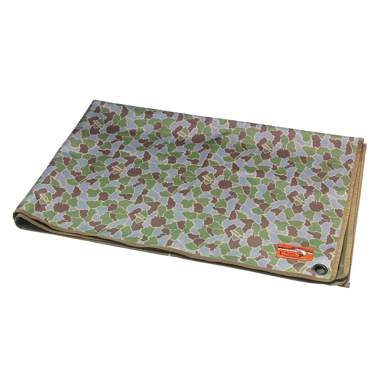 FE-CAMOグランドシートM(グリーンカモ)