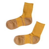 和SHI-DRYショートソックス(イエロー-M)