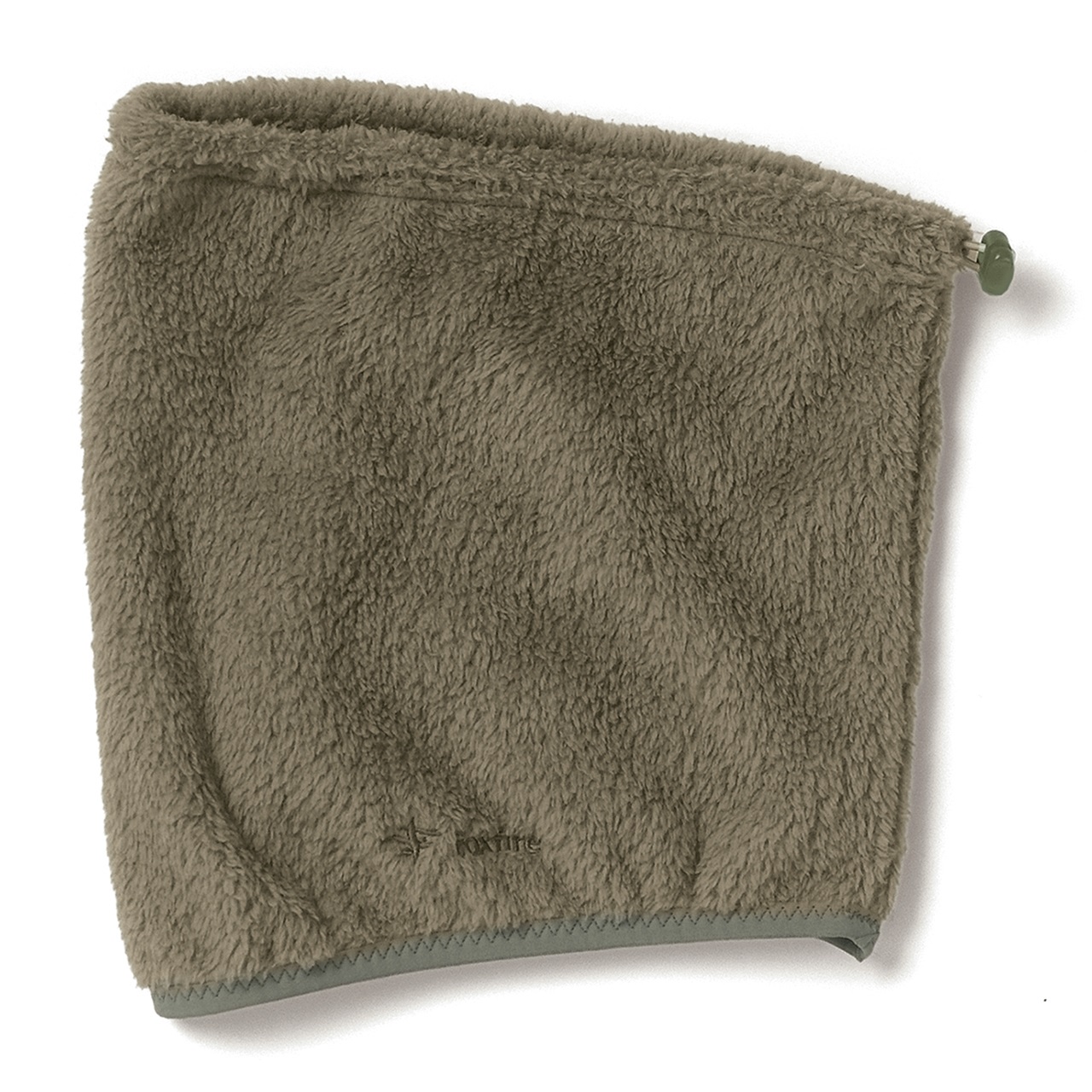 シャギーフリースネックウォーマー(オリーブ-フリー)