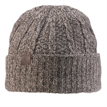 クラシックウールニットキャップ(ブラウン-フリー)