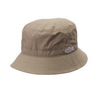 フィッシュワッペンハット(カーキ-ﾌﾘｰ)