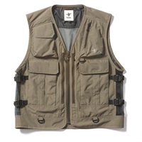 フォトレックマルチレイヤーベスト (Men's)(ダークカーキ-M)