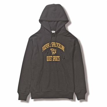 カレッジスウェットフーディ(Men's)(ブラック-M)