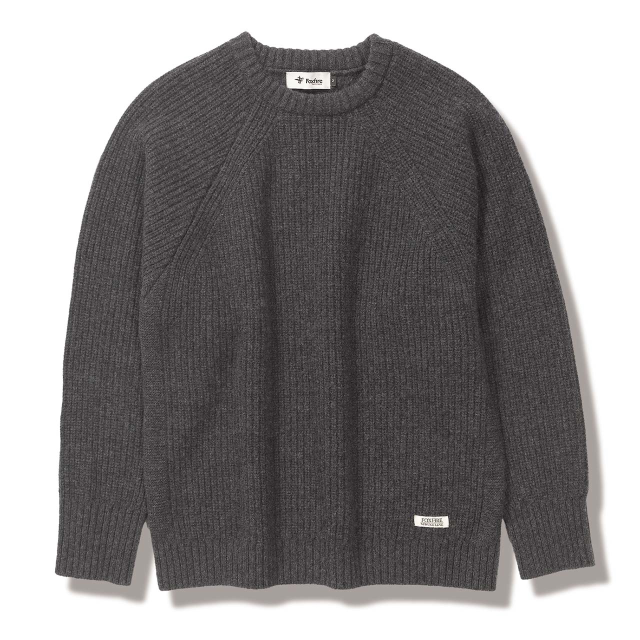 フィッシングラクーンセーター(Men's)(チャコール-M)