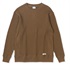 ヘビーワッフルクルー (Men's)(ブラウン-M)
