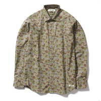フィッシュアイカモシャツ  (Men's)(グリーンカモ-M)