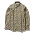フィッシュアイカモシャツ  (Men's)(グリーンカモ-M)