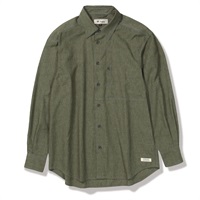 クールマックスシャンブレーシャツ (Men's)(オリーブ-M)