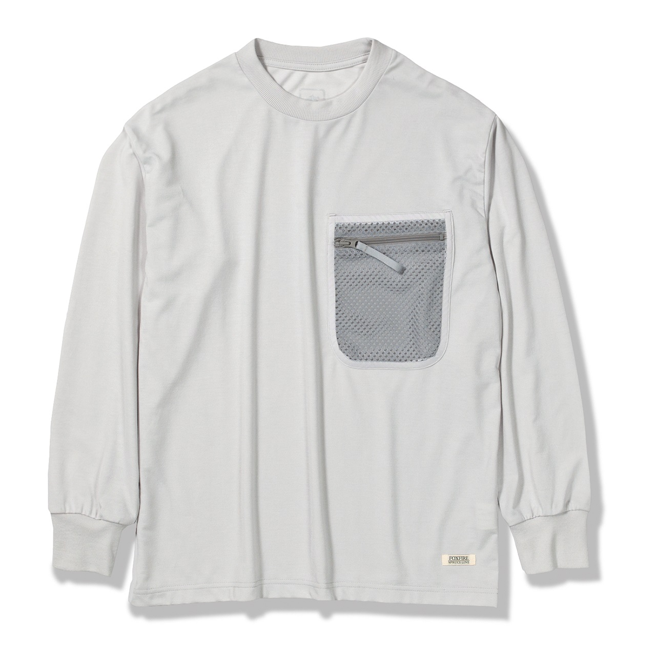 TSベーシックメッシュポケティー (Men's)(ライトグレー-M)