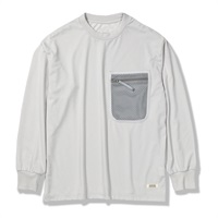 TSベーシックメッシュポケティー (Men's)(ライトグレー-M)