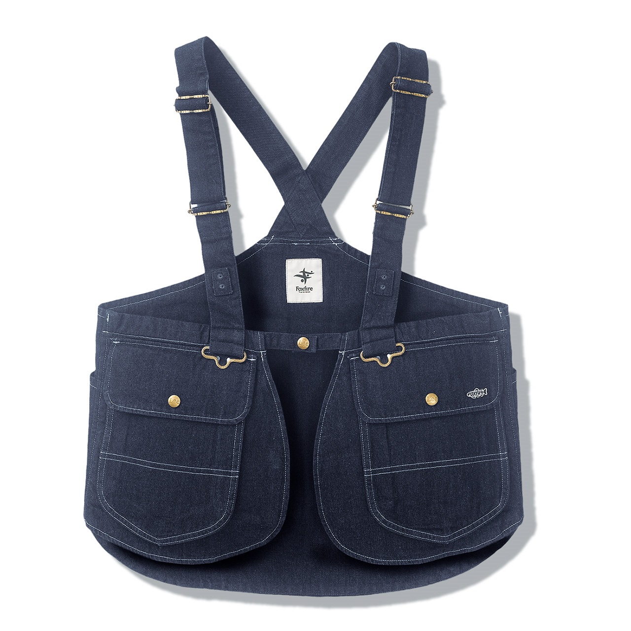 Lee × Foxfire Tackle Vest(インディゴ-フリー)