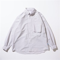 FISHDOMシャツ(ライトグレー-XS)