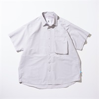 FISHDOMシャツS/S(ライトグレー-XS)