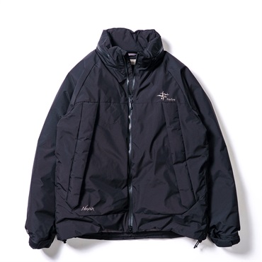  Foxfire×NANGA GORE-TEX WS フィッシングダウンスタンドカラージャケット 2025(ブラック-S)