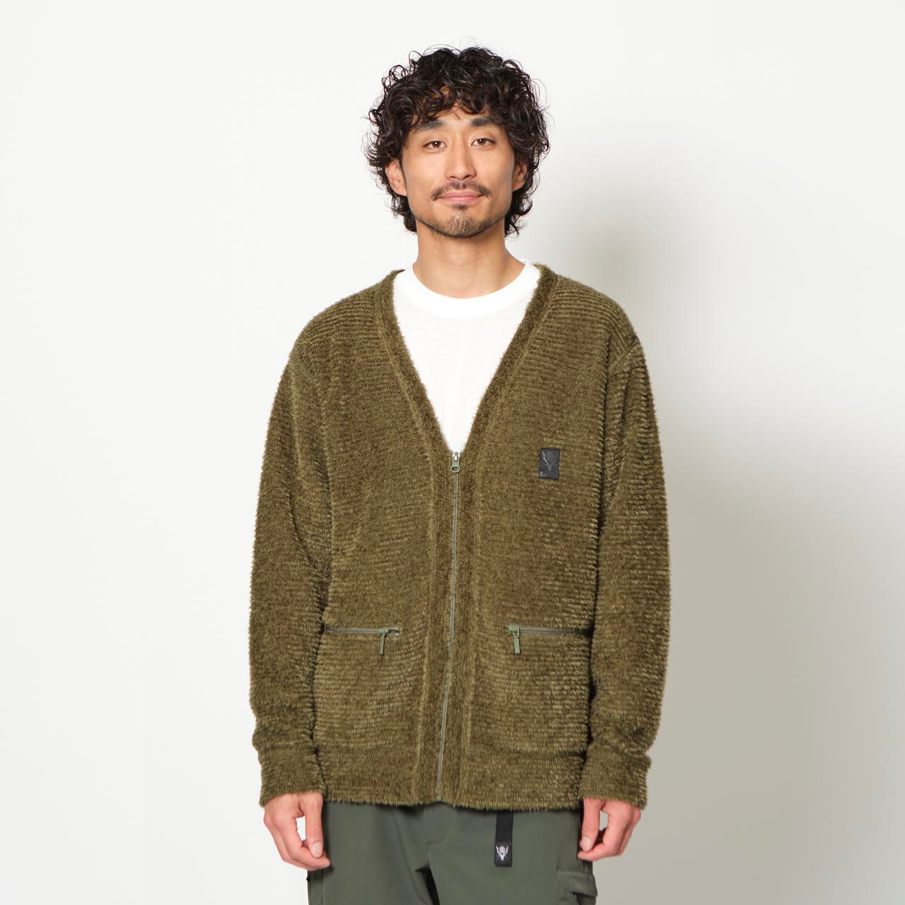 South2 West8 × Foxfire オクタヘリックスニットカーディ | Foxfire