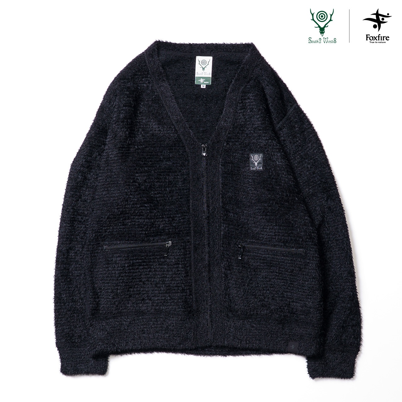 South2 West8 × Foxfire オクタヘリックスニットカーディ | Foxfire