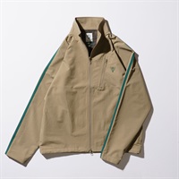 South2 West8 × Foxfire SL Zipped Trail Shirt  SCORON(ダークカーキ-S)