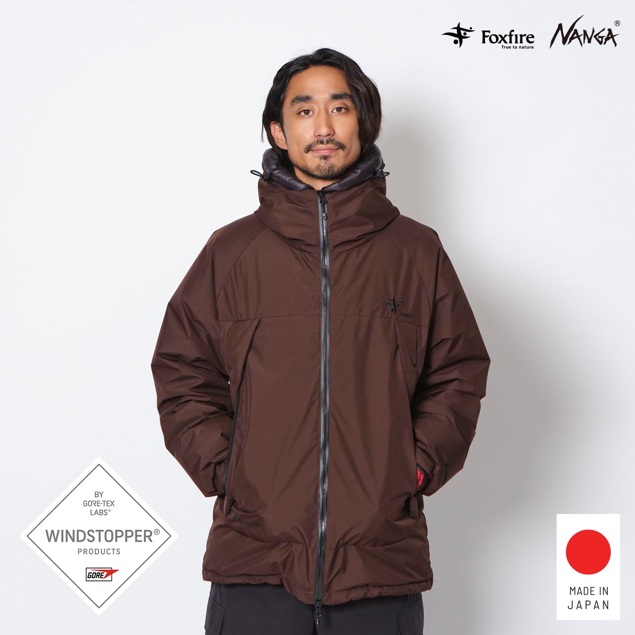 【新品未使用】ヤマダヤ福袋　Aga ウール100%スムースガウンジャケット　F Foxfire × NANGA GORE-TEX WSフィッシングダウンジャケットエクストラ