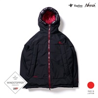 Foxfire × NANGA GORE-TEX WSフィッシングダウンジャケットエクストラディテール 2026(ブラック×レッド-S)