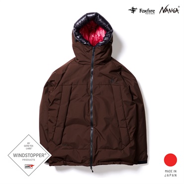 Foxfire × NANGA GORE-TEX WS フィッシングダウンジャケットエクストラディテール 2026