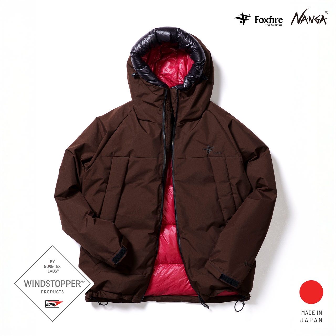 Foxfire × NANGA GORE-TEX WSフィッシングダウンジャケットエクストラ