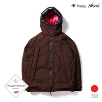 Foxfire × NANGA GORE-TEX WSフィッシングダウンジャケットエクストラディテール 2026(ブラウン×レッド-S)