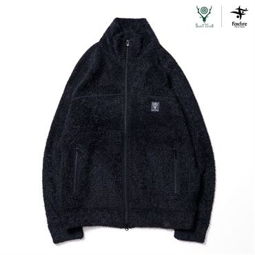 South2 West8 × Foxfire オクタヘリックスニットジャケット(ブラック-XS)