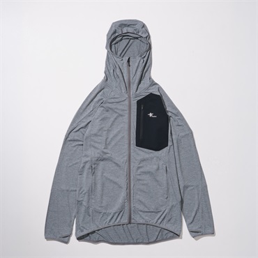 スコーロンアルティメットライトフーディ(Men's)(グレー-XS)