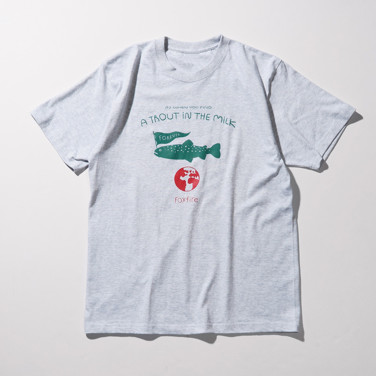 ミルクの中のイワナティーS/S (アッシュ-M)