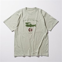 ミルクの中のイワナティーS/S (グリーン-M)
