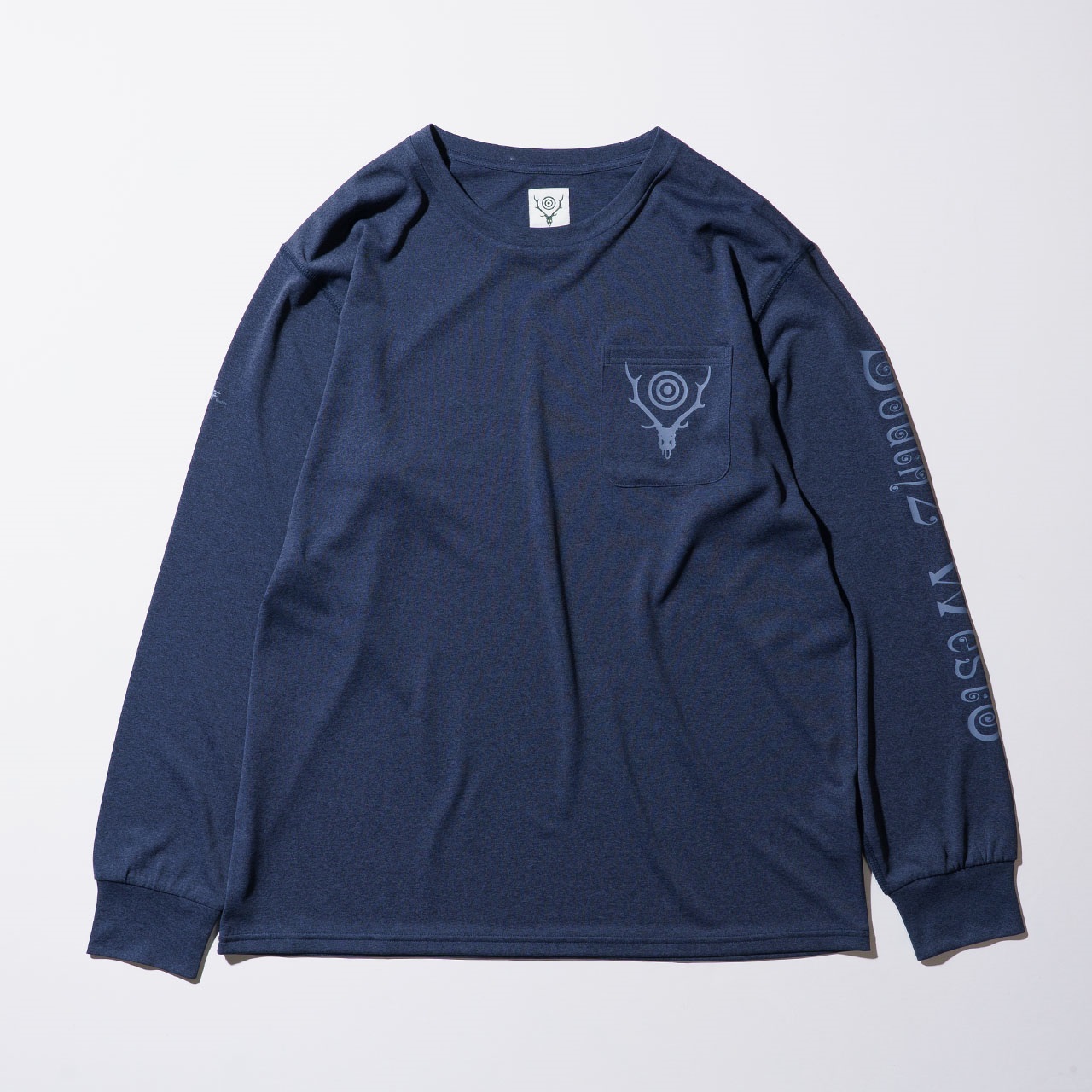 South2 West8 × Foxfire L/S Round Pocket Tee SCORON
