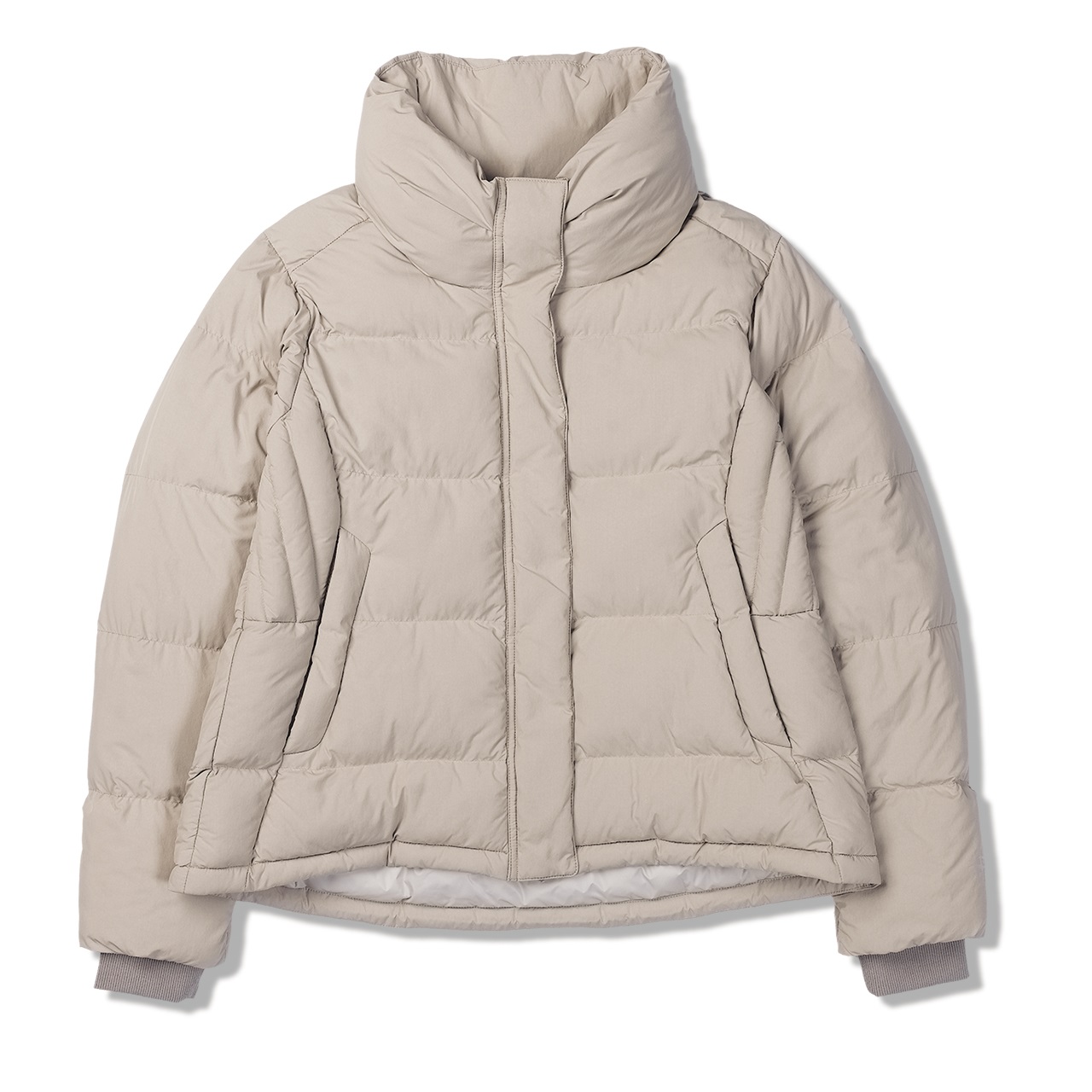 マイクロパフボリュームネックジャケット