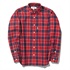 TSウォームチェックシャツ  (Women's)(レッド-S)