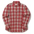 TSウォームチェックシャツ(Women's)(レッド-S)